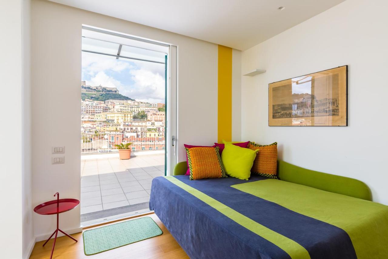דירות נאפולי Seaview Terrace 360°& Elegant Loft מראה חיצוני תמונה
