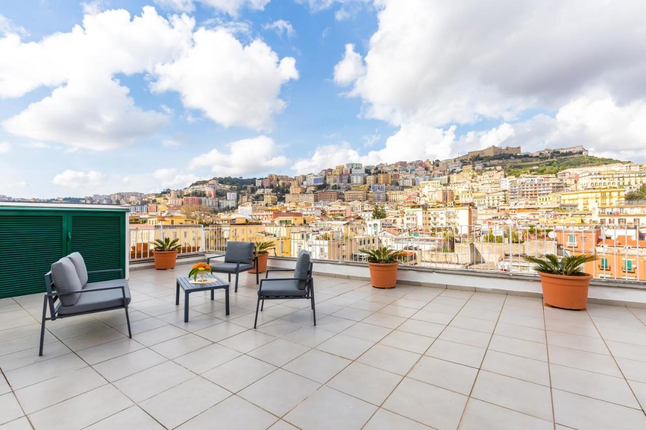 דירות נאפולי Seaview Terrace 360°& Elegant Loft מראה חיצוני תמונה
