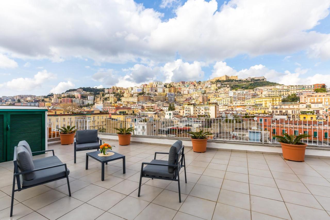 דירות נאפולי Seaview Terrace 360°& Elegant Loft מראה חיצוני תמונה