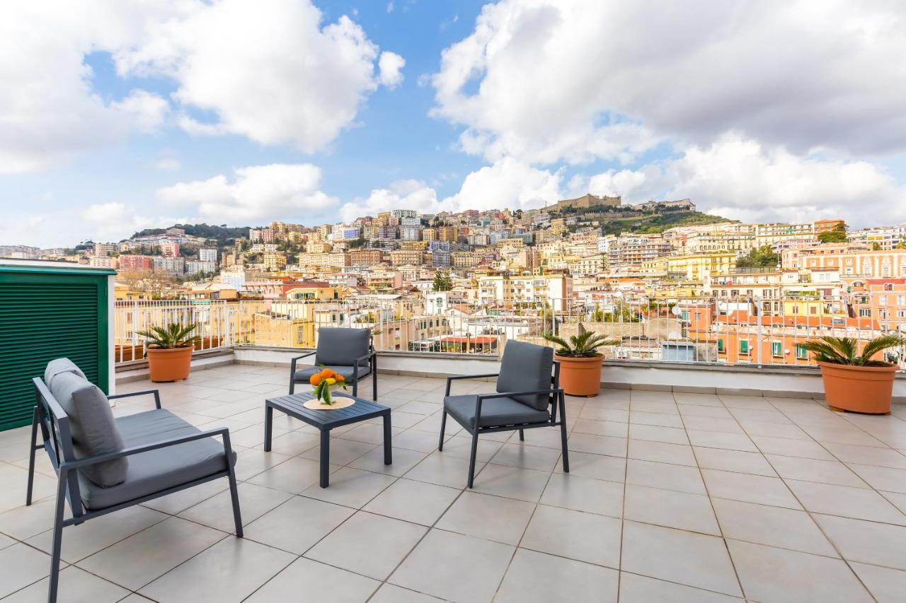 דירות נאפולי Seaview Terrace 360°& Elegant Loft מראה חיצוני תמונה