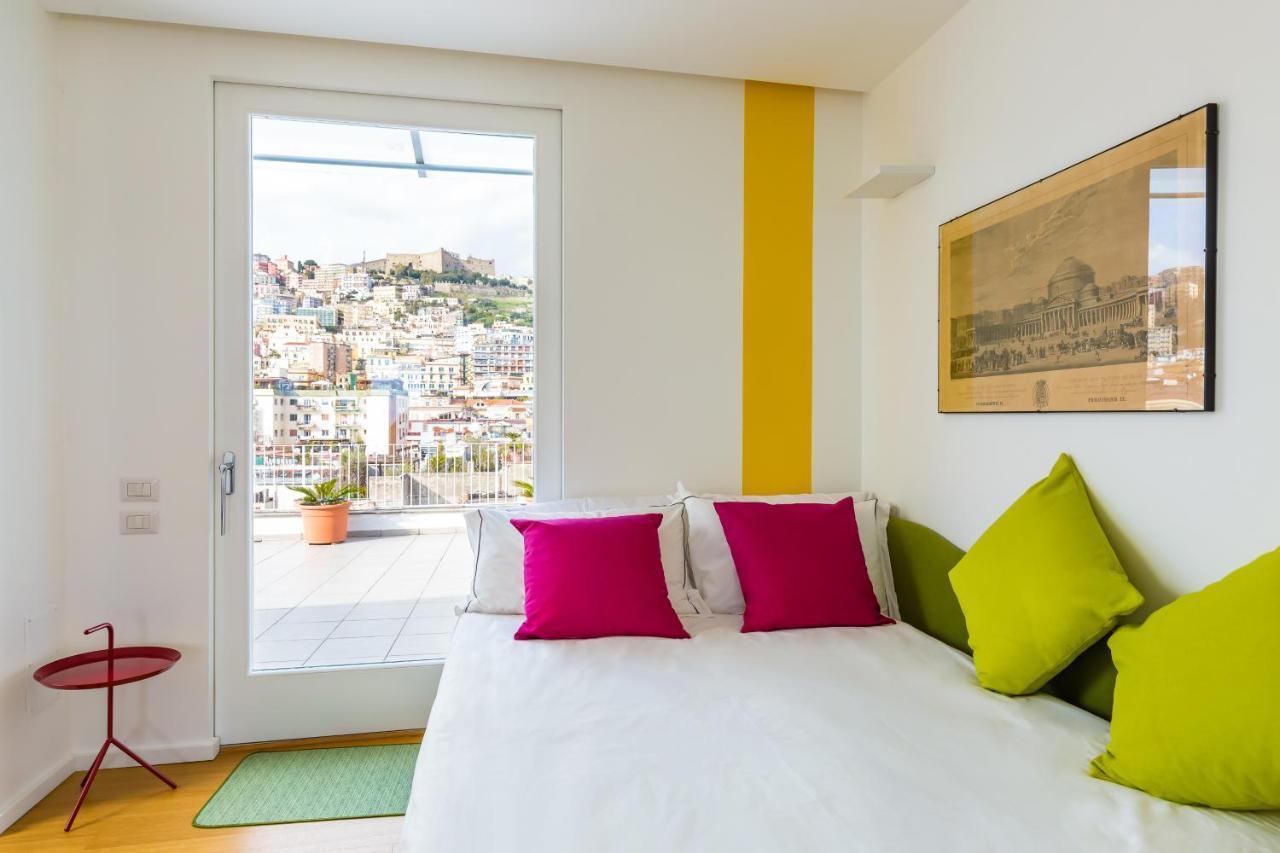 דירות נאפולי Seaview Terrace 360°& Elegant Loft מראה חיצוני תמונה