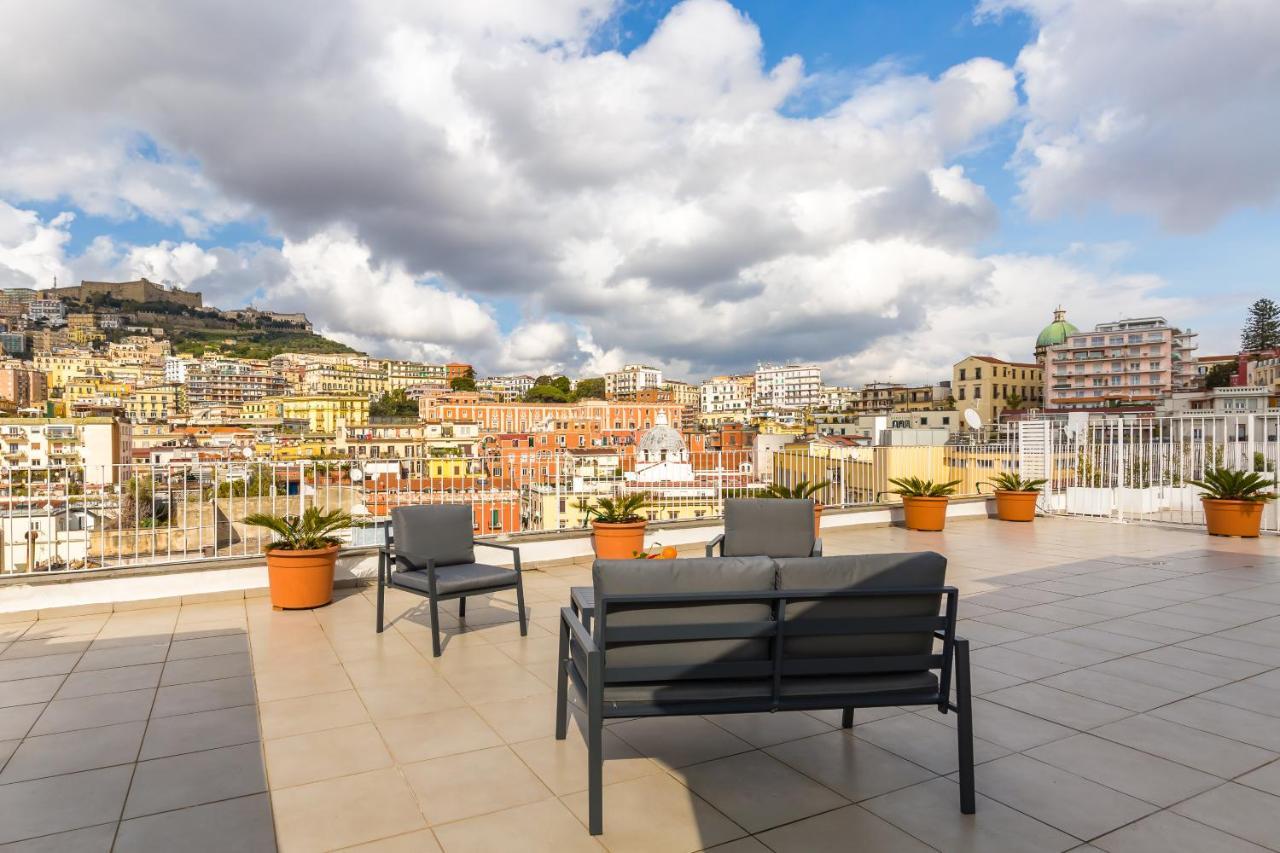 דירות נאפולי Seaview Terrace 360°& Elegant Loft מראה חיצוני תמונה