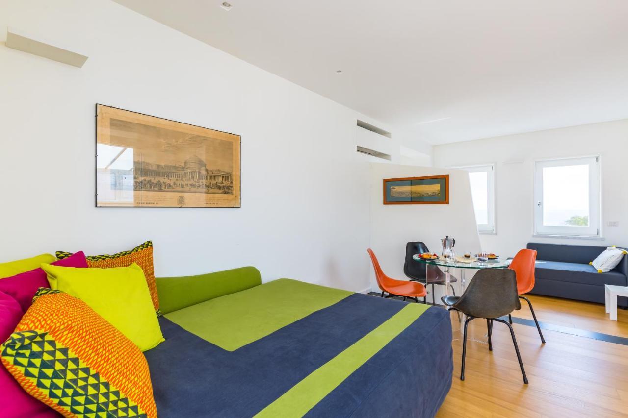 דירות נאפולי Seaview Terrace 360°& Elegant Loft מראה חיצוני תמונה